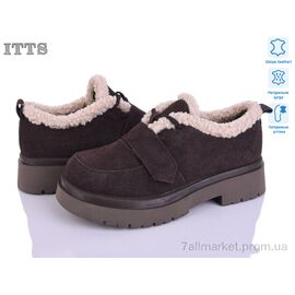 Туфлі жіночі стильні Зима 1232-41 (6 пар р.36-41) "ITTS" недорого оптом від прямого постачальника