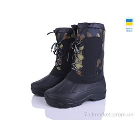 Чоботи з піни чоловічі Зима БМ10 хакі (6 пар р.41-46) "Favorit" недорого оптом від прямого постачальника