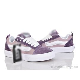 Фотография Кеды женские стильные Весна/осень HD84(B2588) purple (8 пар р.36-41) "Violeta" недорого оптом от прямого поставщика