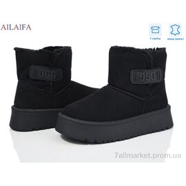 Фотография Угги женские утепленные зима M035 (8 пар р.36-41) "Ailaifa" недорого оптом от прямого поставщика