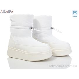 Дутики жіночі утеплені Зима HZ22-2 (6 пар р.36-41) "Ailaifa" недорого оптом від прямого постачальника