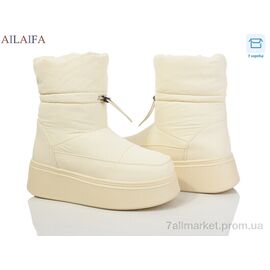 Дутики жіночі утеплені Зима HZ22-3 (6 пар р.36-41) "Ailaifa" недорого оптом від прямого постачальника