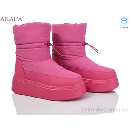 Дутики жіночі утеплені Зима HZ22-5 (6 пар р.36-41) "Ailaifa" недорого оптом від прямого постачальника