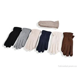 Фотография Перчатки женские Зима A16-6 mix (12 шт. р.сетка 6,5-8,5) "KUINH" недорого оптом от прямого поставщика