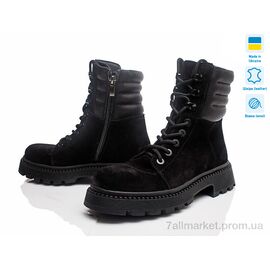 Фотография Ботинки женские стильные зима Paradize T 419 чорн замш з (4 пар р.37-40) "Prime-Opt" недорого оптом от прямого поставщика