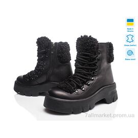 Фотография Ботинки женские стильные зима Paradize T 555 чорн шк з(37-40) (4 пар р.37-40) "Prime-Opt" недорого оптом от прямого поставщика