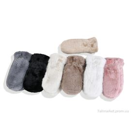 Рукавички для жінок Зима 710-3 mix (12 шт. р.сіткаOne size) "KUINH" недорого оптом від прямого постачальника