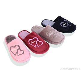 Тапки жіночі для будинку Весна/осінь WF6066 mix (6 пар р.36-41) "Vladimir" недорого оптом від прямого постачальника