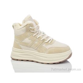 Фотография Кроссовки женские модные зима YB065-4 (8 пар р.36-41) "Ok Shoes" недорого оптом от прямого поставщика