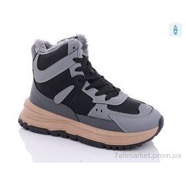 Фотография Ботинки женские стильные зима 806-4 (8 пар р.36-41) "Ok Shoes" недорого оптом от прямого поставщика