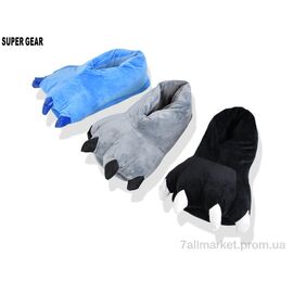 Тапки жіночі для будинку Зима PV323-1A mix (3 пар р.39-41) "Super Gear" недорого оптом від прямого постачальника