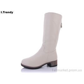 Чоботи жіночі зручні Зима DH335-9 (6 пар р.36-41) "Trendy" недорого оптом від прямого постачальника