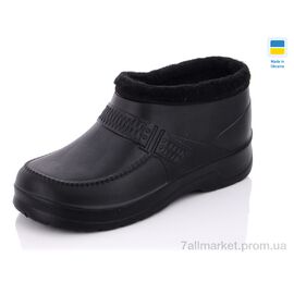 Фотография Галоши мужские зима Роксол ГМ9 хутро чорний (8 пар р.41-44) "Progress" недорого оптом от прямого поставщика
