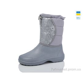 Фотография Сапоги из пены женские зима N20-34 сірий (6 пар р.37-41) "Lot Shoes" недорого оптом от прямого поставщика