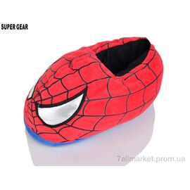 Тапки дитячі домашні Зима PV323-28 red (4 пар р.34-36) "Super Gear" недорого оптом від прямого постачальника