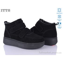 Черевики жіночі стильні Зима K700-1 (6 пар р.36-41) "ITTS" недорого оптом від прямого постачальника