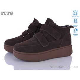 Черевики жіночі стильні Зима K700-3 (6 пар р.36-41) "ITTS" недорого оптом від прямого постачальника