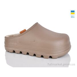 Калоші жіночі Зима 410 коричневий (6 пар р.37-41) "DeMur" недорого оптом від прямого постачальника