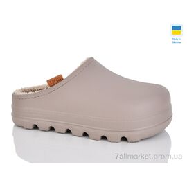 Калоші жіночі Зима 410 бежевий (6 пар р.37-41) "DeMur" недорого оптом від прямого постачальника