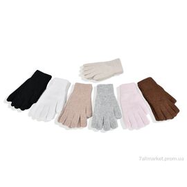 Фотография Перчатки женские Зима 2425 mix (12 шт. р.сетка One size) "CAP" недорого оптом от прямого поставщика