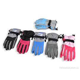 Рукавички для дітей Зима 24-1 mix (12 шт. р.сітка12-14) "CAP" недорого оптом від прямого постачальника
