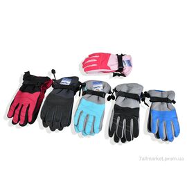 Рукавички для дітей Зима 26-1 mix (12 шт. р.сітка14-16) "CAP" недорого оптом від прямого постачальника