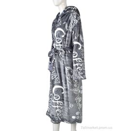 Халат жіночий Зима 002-1 grey (3 шт. р.сіткаXL-3XL) "Banko" недорого оптом від прямого постачальника