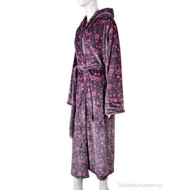 Фотография Халат женский Зима 002-6 violet (3 шт. р.сетка XL-3XL) "Banko" недорого оптом от прямого поставщика