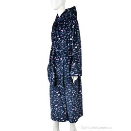 Фотография Халат женский Зима 002-8 navy (3 шт. р.сетка XL-3XL) "Banko" недорого оптом от прямого поставщика