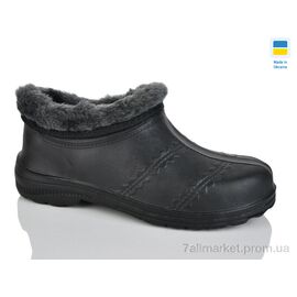 Калоші жіночі Зима 65 чорний (6 пар р.36-41) "Inblue" недорого оптом від прямого постачальника