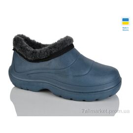 Фотография Галоши детские зима N188 т.синій (6 пар р.30-35) "Inblue" недорого оптом от прямого поставщика