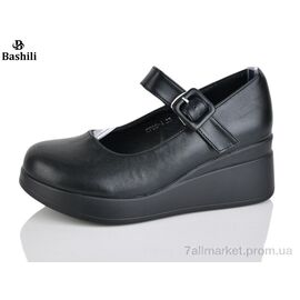 Фотография Туфли детские удобные Весна/осень GP65-1 (6 пар р.33-38) "Башили" недорого оптом от прямого поставщика