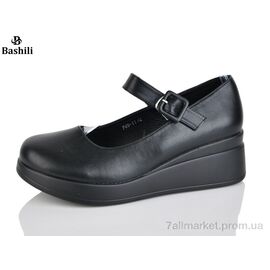Фотография Туфли женские стильные Весна/осень P65-11 (6 пар р.40-43) "Башили" недорого оптом от прямого поставщика