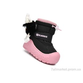 Дутики дитячі утеплені Зима 51158B (8 пар р.23-28) "TOM.M" недорого оптом від прямого постачальника