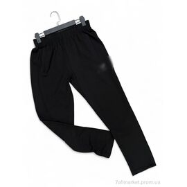 Спортивні штани чоловічі Весна/осінь N012-3 black (5 шт. р.сіткаS-2XL) "Verton" недорого оптом від прямого постачальника