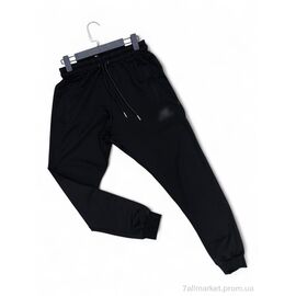 Спортивні штани чоловічі Весна/осінь N012-8 black (5 шт. р.сіткаS-2XL) "Verton" недорого оптом від прямого постачальника
