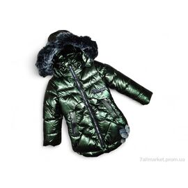 Куртка дитяча Зима NK2003 зелений (5 шт. р.сітка4-8) "Kids-modnik" недорого оптом від прямого постачальника