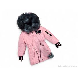 Куртка дитяча Зима OS1838 3в1 пудровий (5 шт. р.сітка10-14) "Kids-modnik" недорого оптом від прямого постачальника