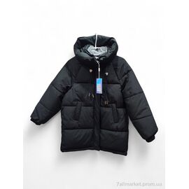 Куртка дитяча Зима 3959 чорний (4 шт. р.сітка11-14) "Kids-modnik" недорого оптом від прямого постачальника