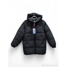 Куртка дитяча Зима 3958 чорний (5 шт. р.сітка11-15) "Kids-modnik" недорого оптом від прямого постачальника