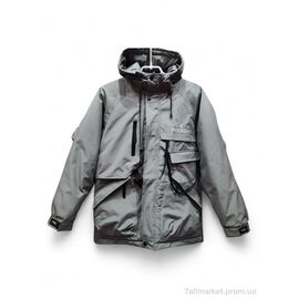 Куртка дитяча Зима 20923 сірий (4 шт. р.сітка12-15) "Kids-modnik" недорого оптом від прямого постачальника