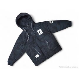 Куртка дитяча Зима A9281 чорний (4 шт. р.сітка12-15) "Kids-modnik" недорого оптом від прямого постачальника
