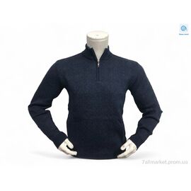 Светр чоловічий Весна/осінь 25008 т.синій (3 шт. р.сіткаL-2XL) "TurkishBrend" недорого оптом від прямого постачальника