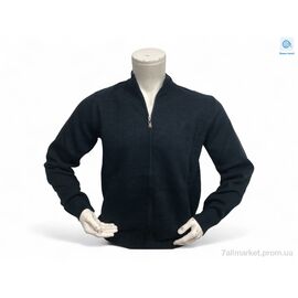 Кофта чоловіча Весна/осінь 3054 т.синій (3 шт. р.сітка3XL-5XL) "TurkishBrend" недорого оптом від прямого постачальника