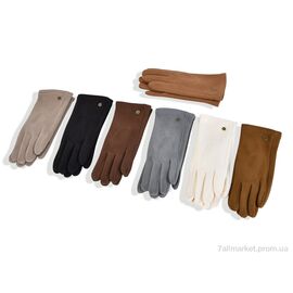 Рукавички жіночі Весна/осінь 3-215 mix (12 шт. р.сітка6,5-8) "KUINH" недорого оптом від прямого постачальника