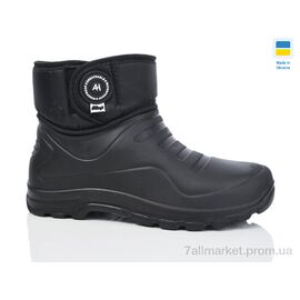 Фотография Сапоги из пены мужские зима Olimp Б02 чорний (8 пар р.41-46) "Lot Shoes" недорого оптом от прямого поставщика