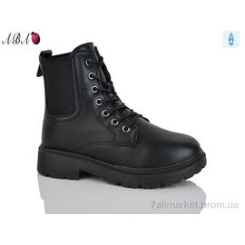 Фотография Ботинки женские стильные зима 663-1 (8 пар р.36-41) "Aba" недорого оптом от прямого поставщика