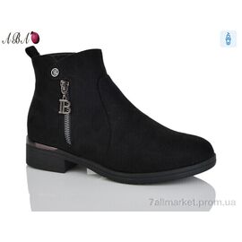 Фотография Ботинки женские стильные зима 95-10C (6 пар р.36-41) "Aba" недорого оптом от прямого поставщика