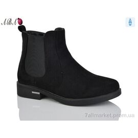 Фотография Ботинки женские стильные зима 951-1C (6 пар р.36-41) "Aba" недорого оптом от прямого поставщика