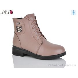Фотография Ботинки женские стильные зима Y8-2 (8 пар р.36-41) "Aba" недорого оптом от прямого поставщика